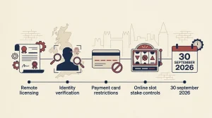 Timeline of UK online casino rules and deposit limits